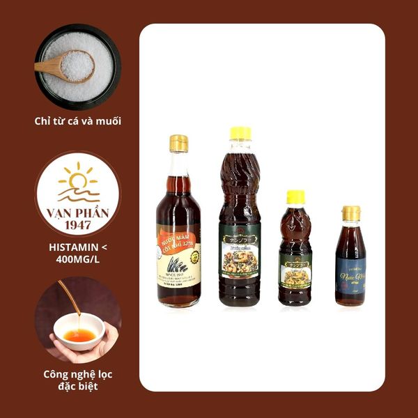 NƯỚC MẮM VẠN PHẦN: SẢN PHẨM VIỆT 100% THÀNH PHẦN TỰ NHIÊN THEO TIÊU CHUẨN QUỐC TẾ