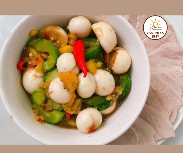 Cà pháo ngâm mắm nêm