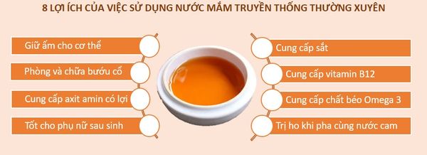 LỢI ÍCH KHI SỬ DỤNG NƯỚC MẮM THƯỜNG XUYÊN – BẠN CÓ BIẾT?