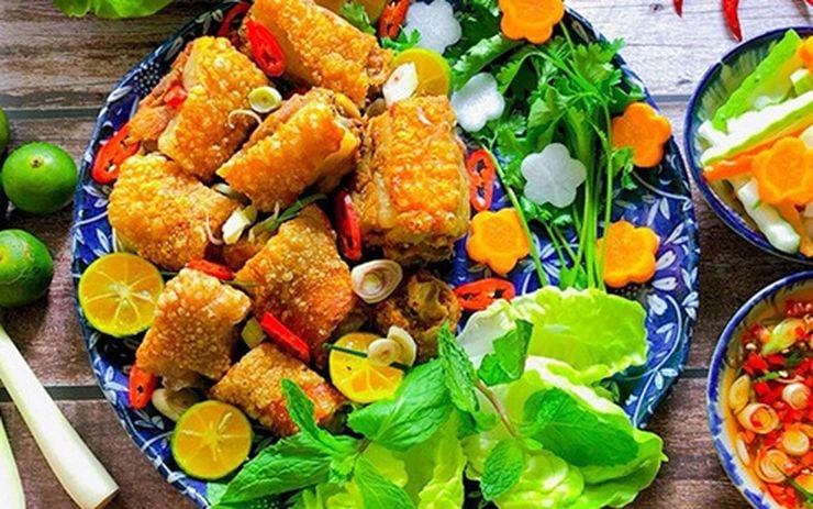 Cách làm đuôi heo chiên mắm tắc cực ngon