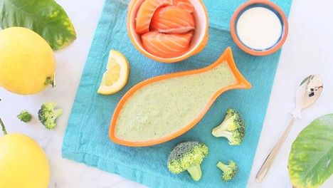 Cháo cá hồi thơm ngon cho bé ăn dặm