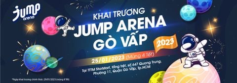 Khai trương Jump Arena StarMart Gò Vấp dịp Tết 2023 Quý Mão 
