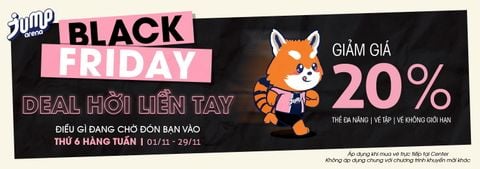 Black Friday - Deal hời liền tay - Giảm giá 20%