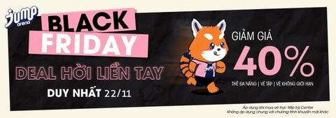 Black Friday - Deal hời liền tay - Giảm giá 40%