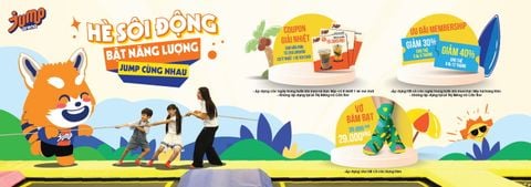 BẬT NĂNG LƯỢNG – CÙNG JUMP ARENA ĐÓN HÈ SÔI ĐỘNG