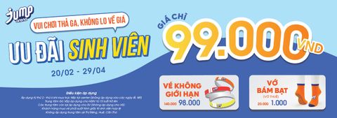 Ưu Đãi Học Sinh Sinh Viên - Chỉ 99K