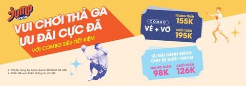 Vui chơi thả ga với combo siêu tiết kiệm chỉ có tại Jump Arena StarMart Gò Vấp 