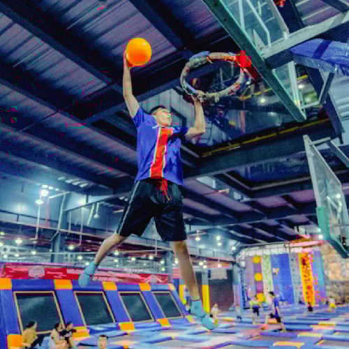 Bóng rổ bạt nhún