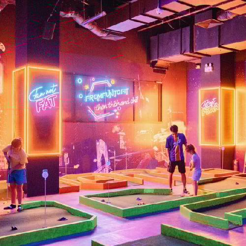 Sân Golf trong nhà