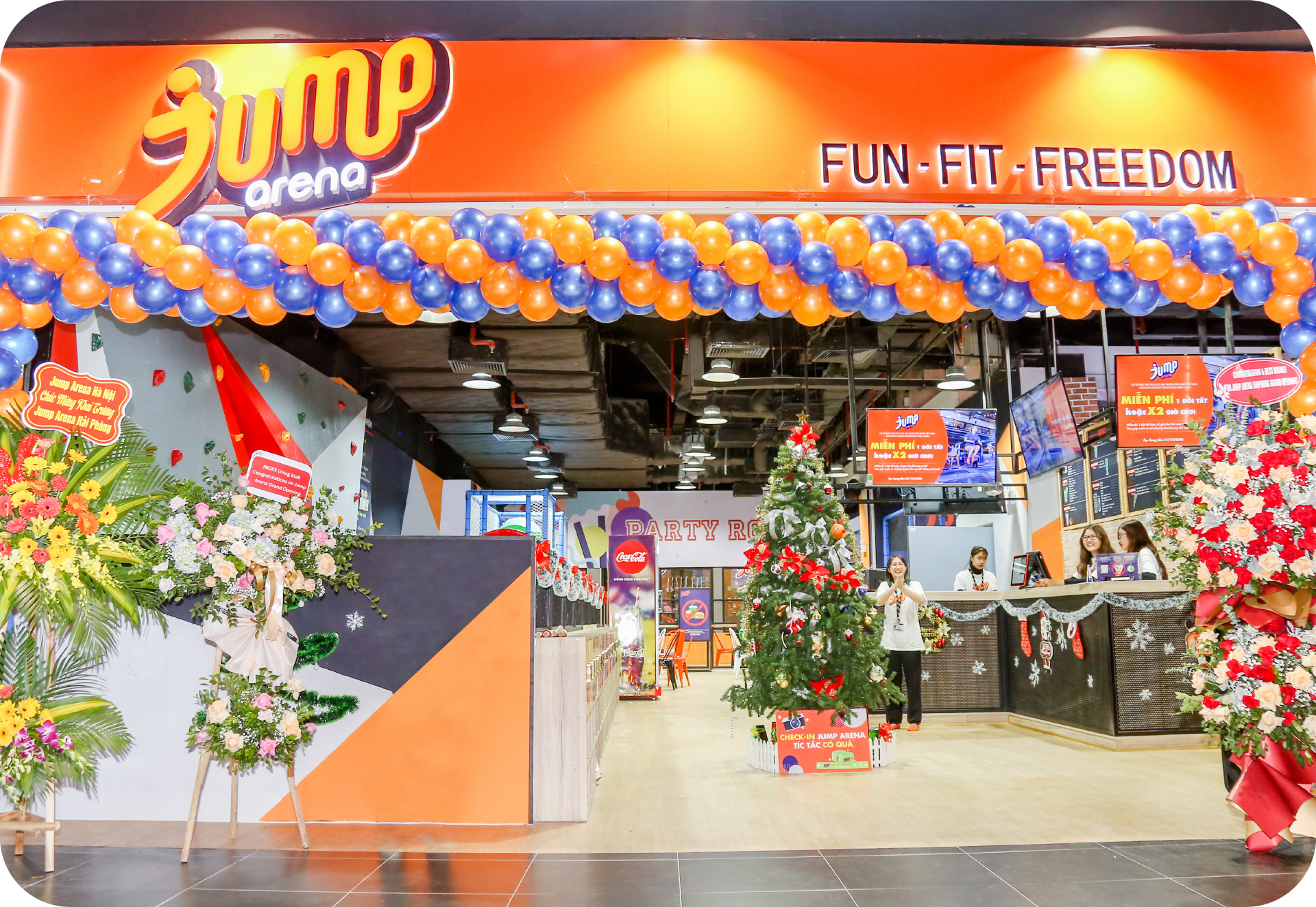 JUMP ARENA AEON MALL LÊ CHÂN - HẢI PHÒNG