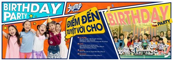 Jump Arena - Địa điểm tuyệt vời tổ chức sinh nhật cho tất cả trẻ em