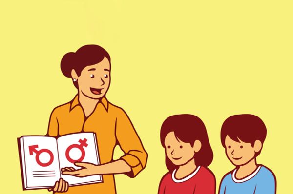 giáo dục giới tính cho trẻ