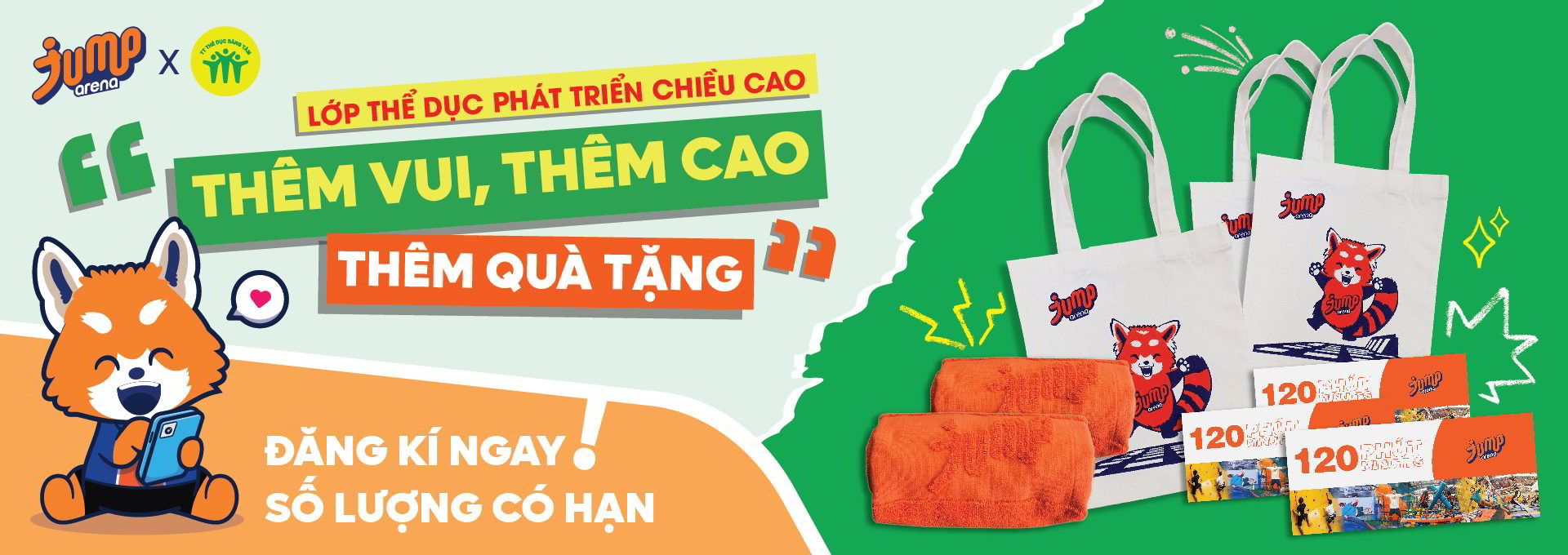 Lớp thể dục phát triển chiều cao