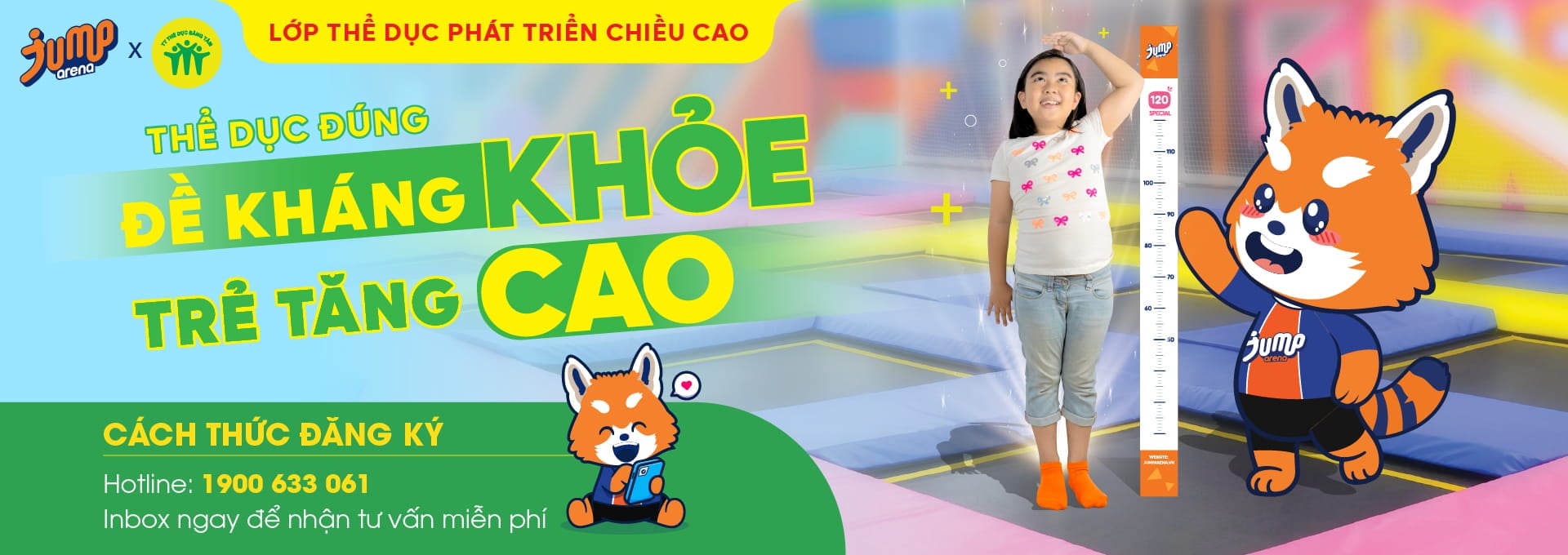 Lớp Thể Dục Phát Triển Chiều Cao
