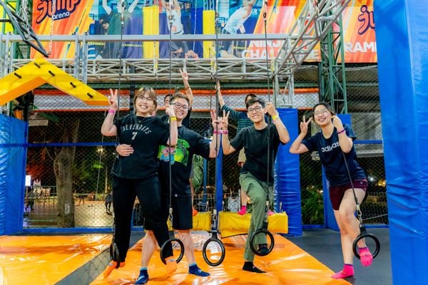 Khu vui chơi thể thao giải trí bạt nhún Jump Arena