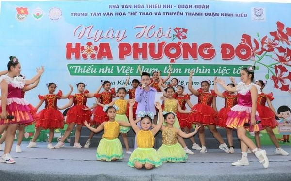 Khu vui chơi trẻ em ở Cần Thơ - Nhà văn hóa thiếu nhi quận Ninh Kiều