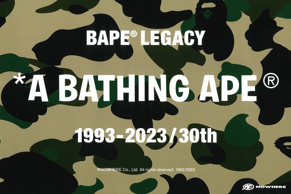 A Bathing Ape kỷ niệm 30 năm thành lập với 