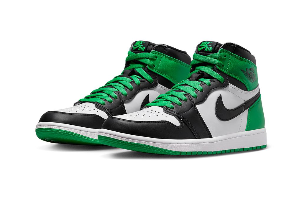 Nike phát hành mẫu giày Air Jordan 1 High “Lucky Green” 2023