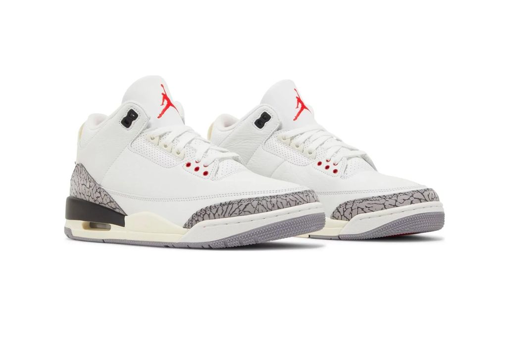 Những hình ảnh đầu tiên của Air Jordan 3 “White Cement Reimagined”