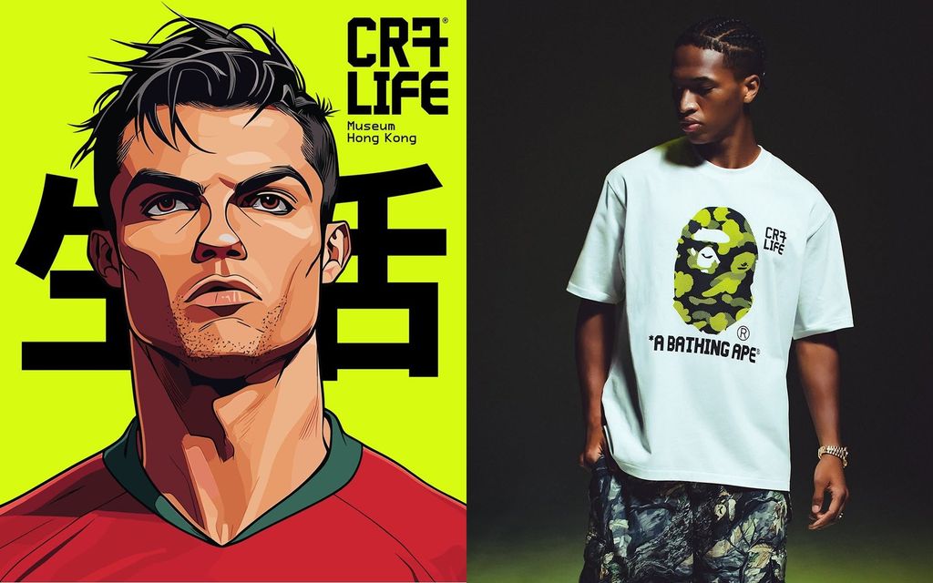 BAPE bắt tay cùng Cristiano Ronaldo’s CR7 LIFE ra mắt bộ sưu tập collab độc quyền