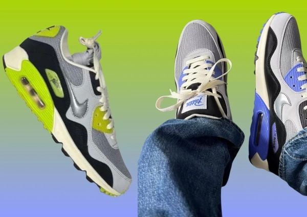 Hai màu sắc của Patta x Nike Air Max 90 