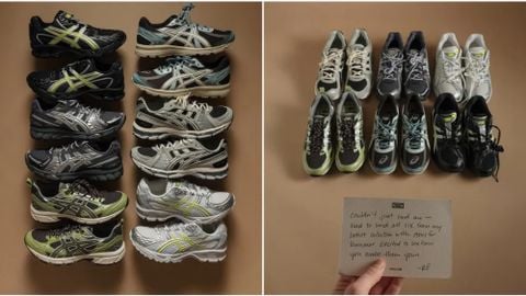 Cận cảnh giày thể thao Six Kith x ASICS cho mùa hè