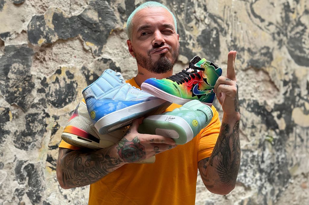 J Balvin hé lộ màn kết hợp mới nhất trên đôi giày Air Jordan 3