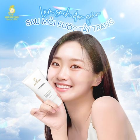 Sữa rửa mặt ngọc trai - Sạch sâu cùng tinh chất đại dương
