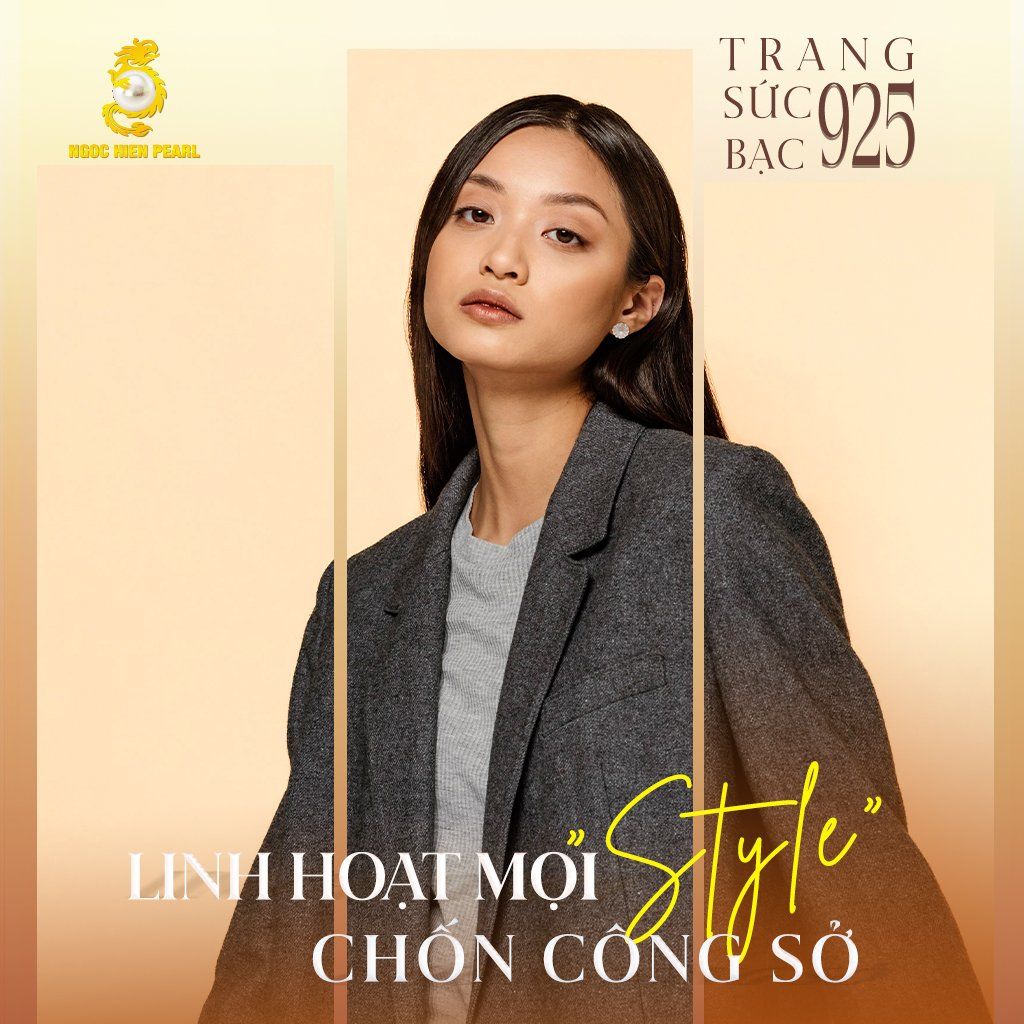 Trang sức ngọc trai bạc - Linh hoạt mọi “style” chốn công sở