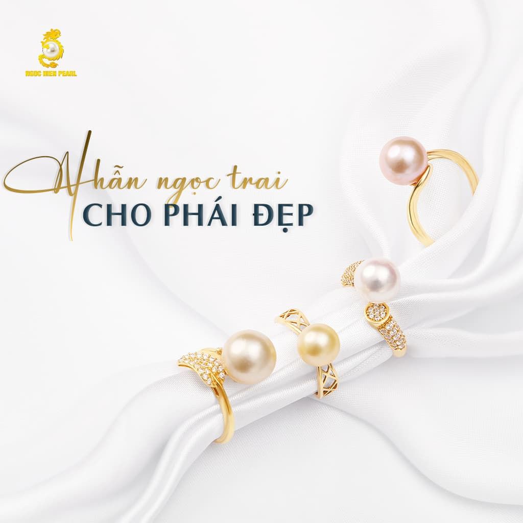 Top Các Mẫu Nhẫn Ngọc Trai Đẹp Mê Hồn Cho Phái Đẹp