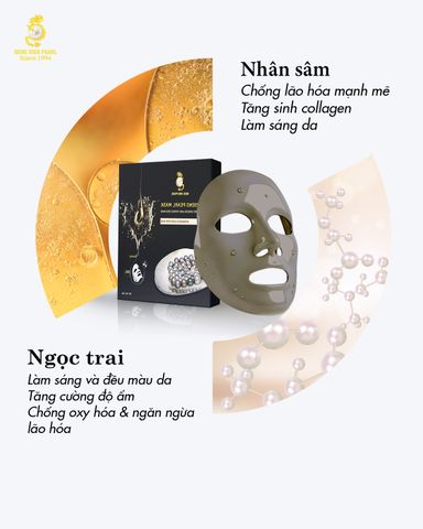 Mặt nạ Exosome nhân sâm ngọc trai – Giao thoa tự nhiên & công nghệ