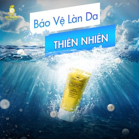 Kem chống nắng ngọc trai – Bảo vệ làn da đến từ thiên nhiên