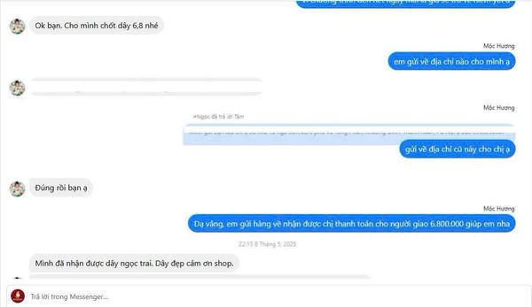 feedback ngọc trai ngọc hiền