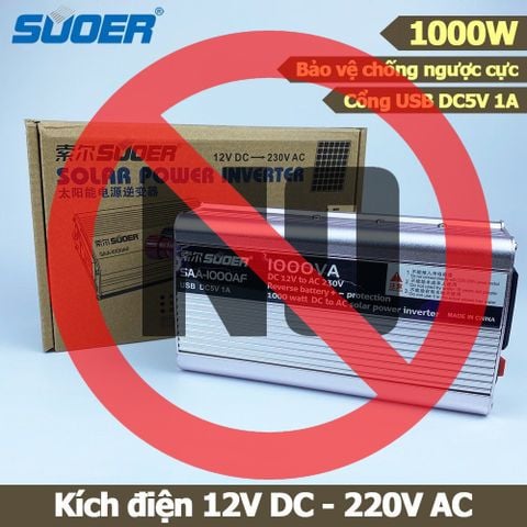 Nguyên nhân bộ kích điện 12v lên 220v của bạn không hoạt động