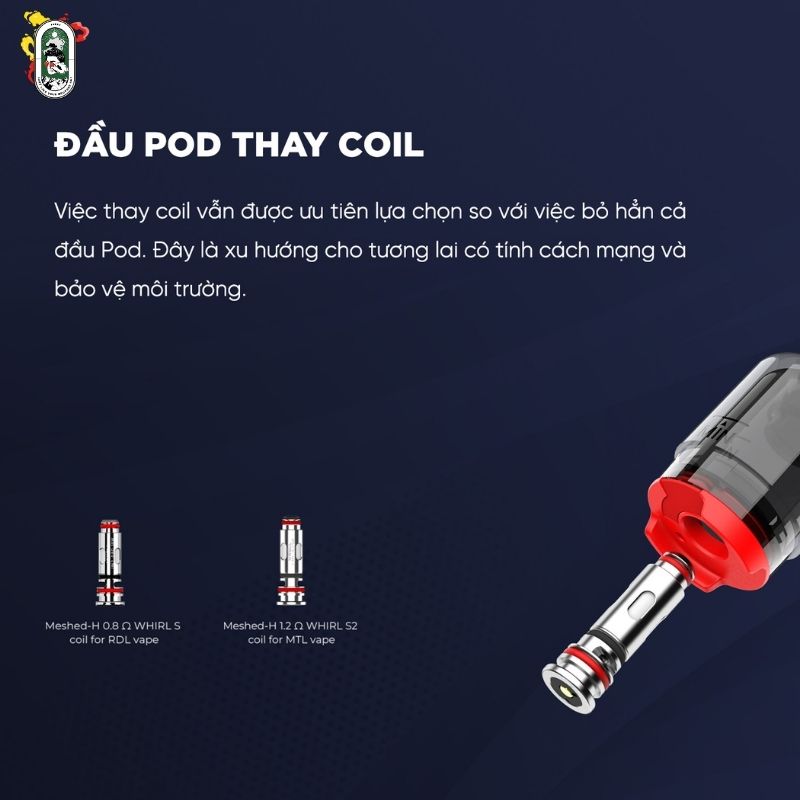 Pod System mini nho gon sieu ngon chinh hang