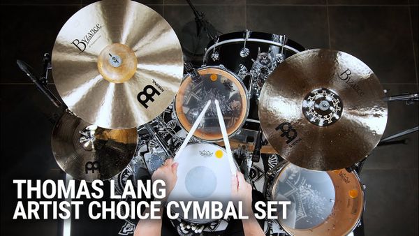 Artist's Choice Cymbal Set Thomas Lang by Meinl Cymbals A-CS7