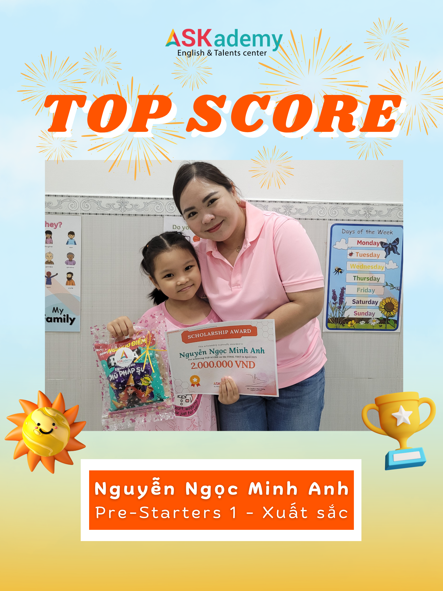 HỌC VIÊN TOP SCORE SẴN SÀNG CHO MÙA HÈ BÙNG NỔ CÙNG ASKADEMY