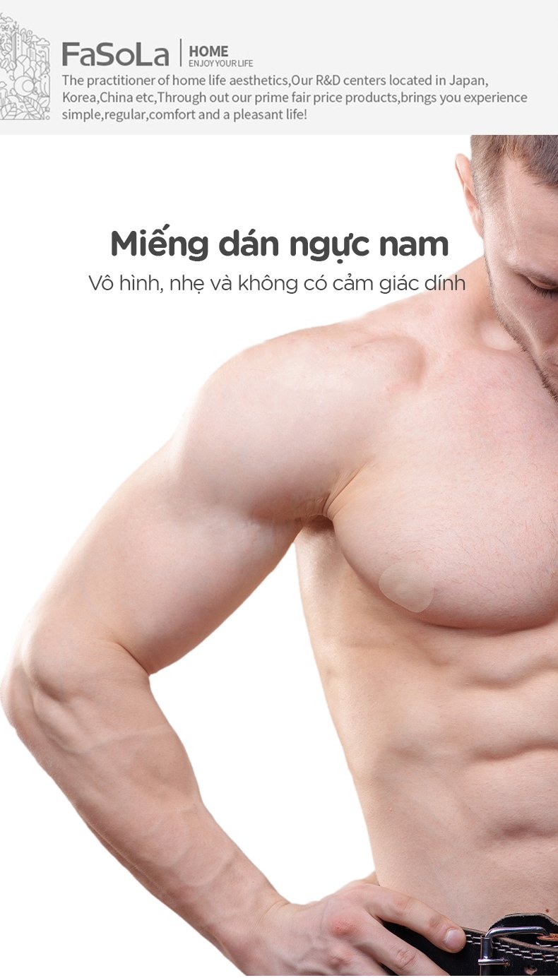 Miếng dán ngực cho nam - Giải pháp hoàn hảo cho tự tin và phong cách