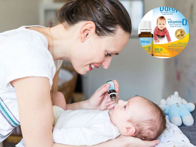 Cách uống vitamin D3 cho trẻ sơ sinh hiệu quả, an toàn nhất