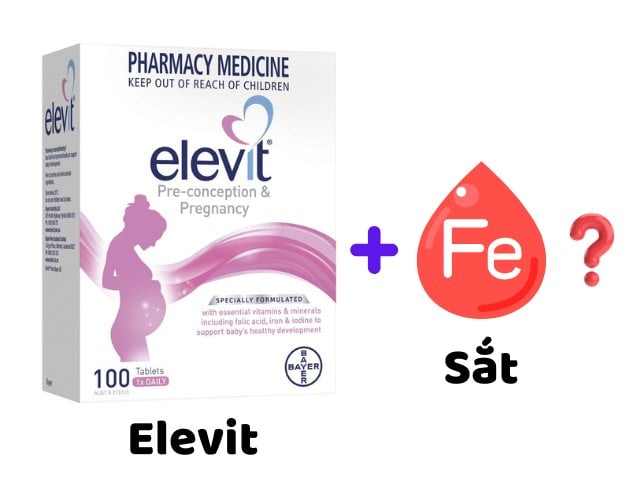 Uống Elevit có cần uống thêm sắt không? Đáp án đúng cho mẹ bầu