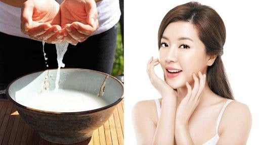 Đắp mặt nạ nước vo gạo có tác dụng gì