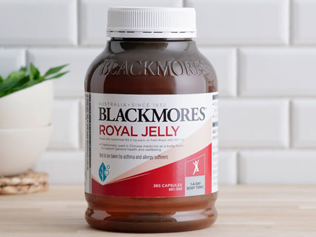 Viên uống Blackmores Royal Jelly là loại sữa ong chúa hàng đầu của nước Úc