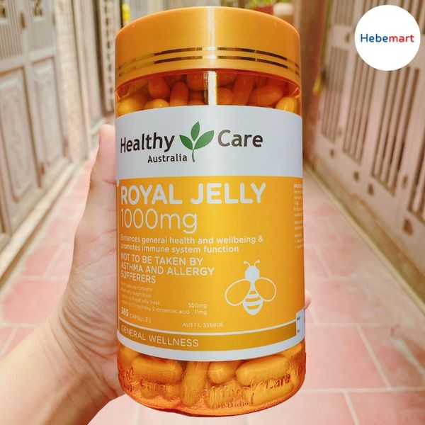 sữa ong chúa healthy care royal jelly úc