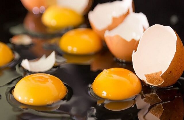Trứng gà chứa nhiều collagen