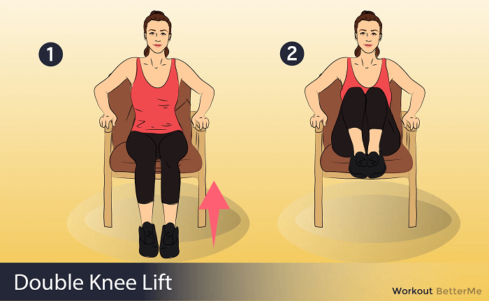 Bài tập Double Knee Lift