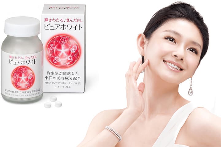 Viên uống Shiseido Pure White là loại viên uống trắng da cao cấp đến từ Nhật Bản.