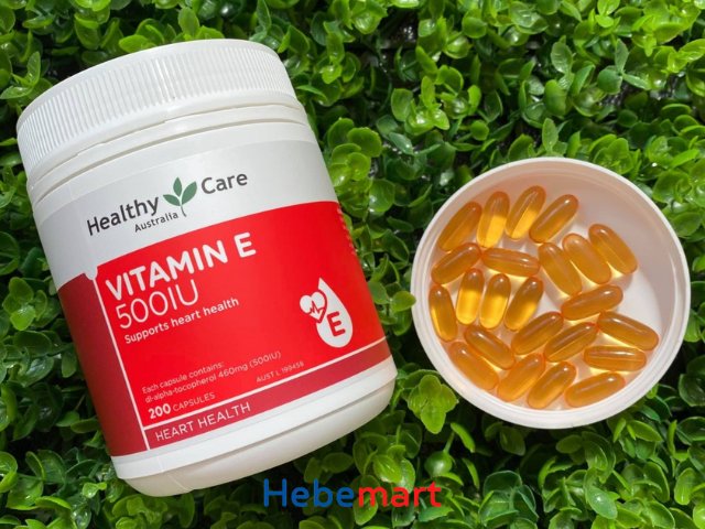 cách uống vitamin e healthy care