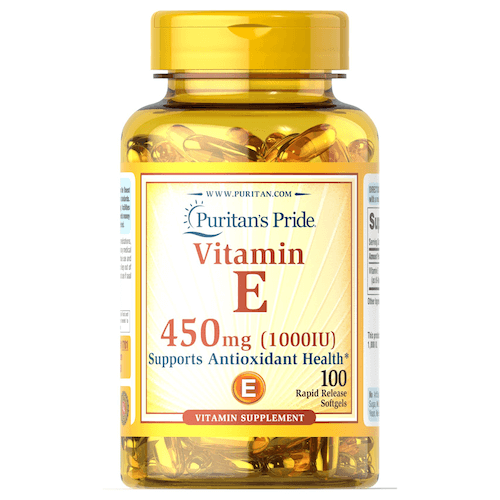 Viên uống vitamin E Puritan's Pride chống oxy hóa, giảm lão hóa da, bảo vệ tim mạch, nâng cao hệ miễn dịch