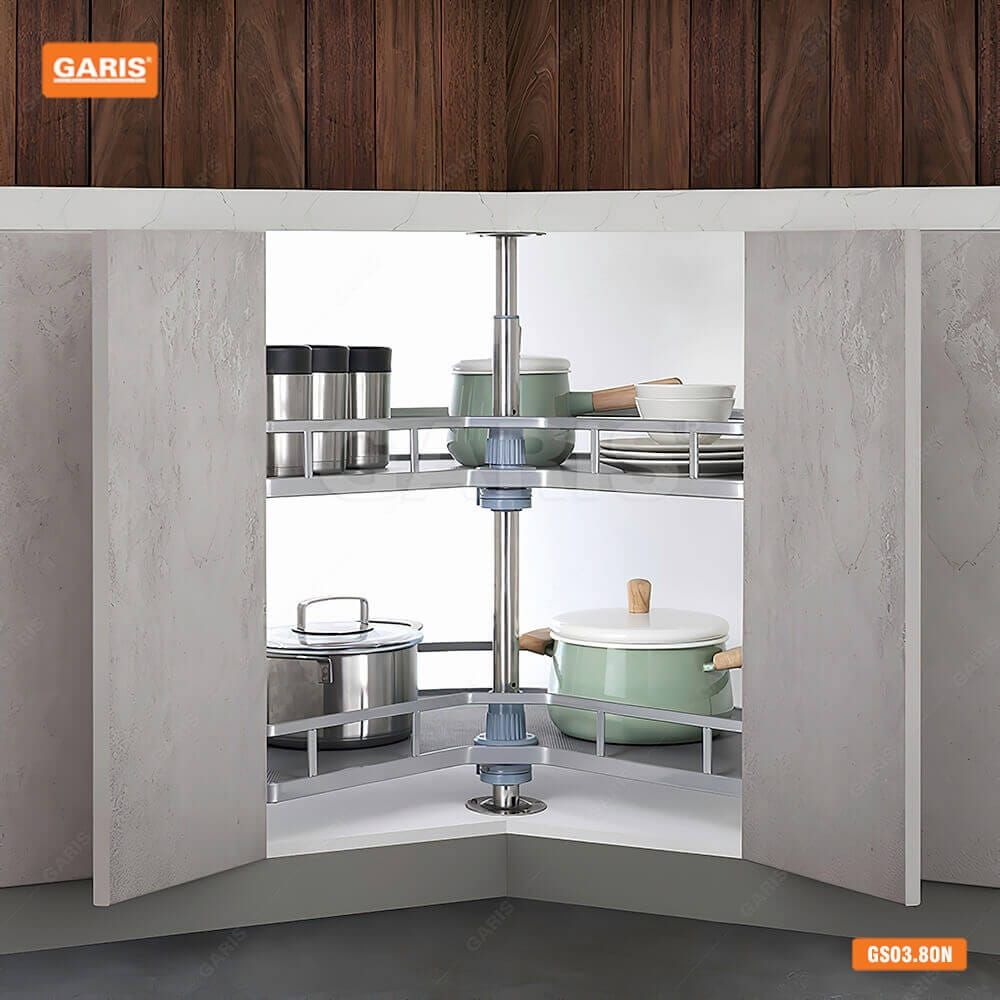 Hệ góc xoay tủ dưới Garis