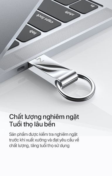 Thiết Bị Lưu Trữ Usb 64Gb Vivan Vf364 Flash Drive Đầu Kim Loại Siêu Nhẹ Kết Nối Nhanh